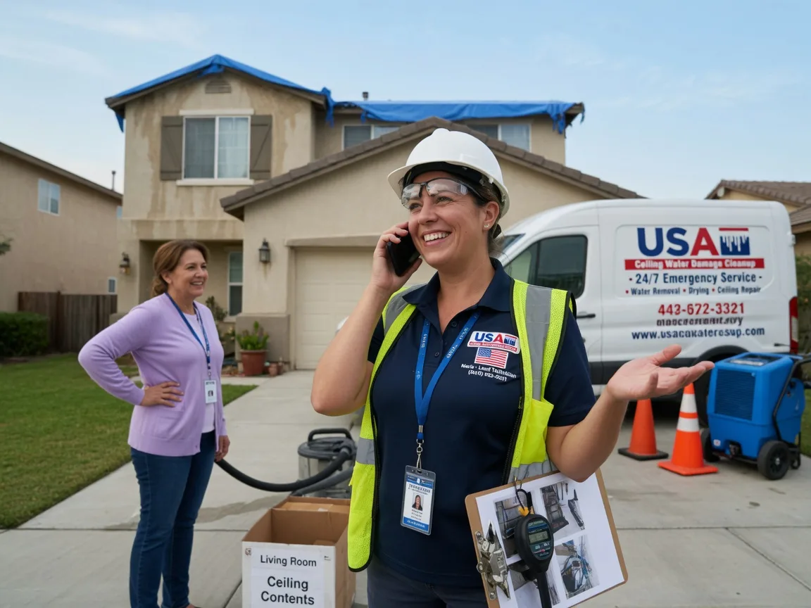 Ceiling Water Damage Restoration Cambridge City, IN FAQs